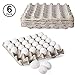 Biodegradable Chicken Egg Flats - Holds 30 Eggs Securely, (pack of 6)