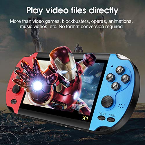 Soso X1 Handheld Game Console, 4.3 Inch Portable Retro Game Console 8G