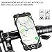 Bike Phone Mount, GVDV Universal Anti-Slip Adjustable Bicycle Motorcycle Cell Phone Holder For iPhone 7 6 6(+) 6s 6s Plus, Samsung Galaxy S8 S7 S6, Nexus, HTC, LG and Most Other Devices