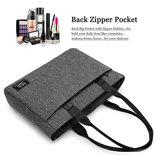 image for Laptop Tote Bag DTBG 15.6 Inch Women Shoulder Bag Nylon Briefcase Casu