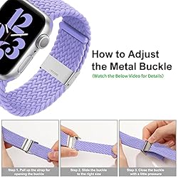 Bandiction Braided Solo Loop Stretchy Elastic Band