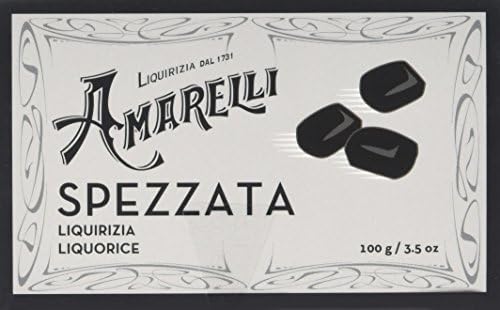 Amarelli - Spezzata Pure Liquorice Without Extra Aromas in Regular Pieces 100 gr