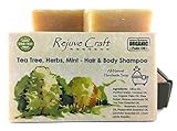 Tea Tree Mint Hair & Body Shampoo Bar. All