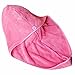 DEARYHOME 1 Pack Microfiber Hair Drying Towel Ultra Absorbent Soft Hair Turban Wrap for Curly & Long Hair, Blue