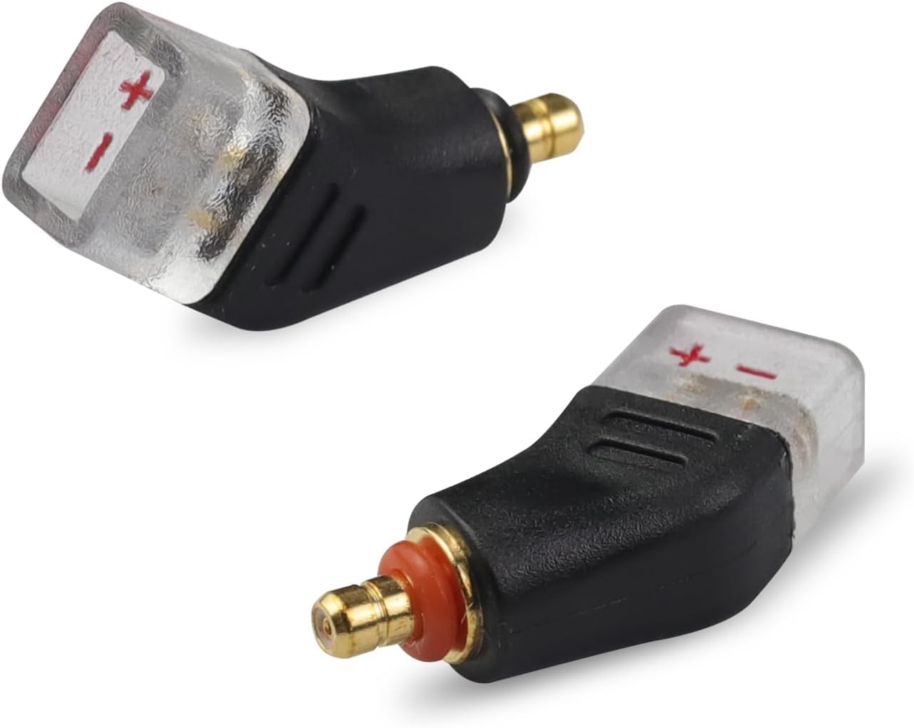 okcsc Adapters for Westone Pro X10-X50 Male to 2 Pin Cable Compatible for MACH10-80 or Linum BAX T2 Headphones Lossless Sound Quality One Pair of Headphone Converter Black