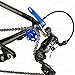 SABLUE Bicycle Bike Chain Keeper Holder Dummy Sleeping Hub Tool (11T-Blue)