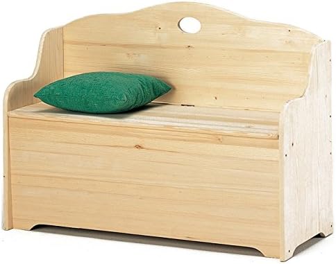 Baúl para exterior Baúl Caja de madera dura 43 Cm x 68 x 110: Amazon.es: Jardín