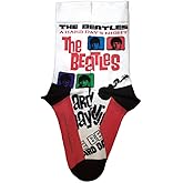 Rock Off officially licensed products The Beatles A Hard Days Night Colours Ankle Socks Size One Size