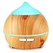 Aromatherapy Essential Oil Diffuser, Avaspot 250ml Wood Grain Ultrasonic Aroma Diffuser Cool Mist Humidifier with Auto Shut Off, 7 LED Colors and Adjustable Mist Mode for Yoga, Office, Bedroom