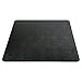 Deflecto Non-studded EconoMat Chair Mat, for Hard Floors, Straight Edge, Black, 46