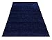 RugStylesOnline Shaggy Collection Solid Color Shag Area Rugs (Navy Blue, 5'x7') (4014)
