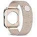 jwacct Compatible for Apple Watch Band with Screen Protector 38mm 40mm 42mm 44mm, Soft TPU Frame Case Cover Bumper Compatible for iwatch Series 1/2/3/4/5 Gold