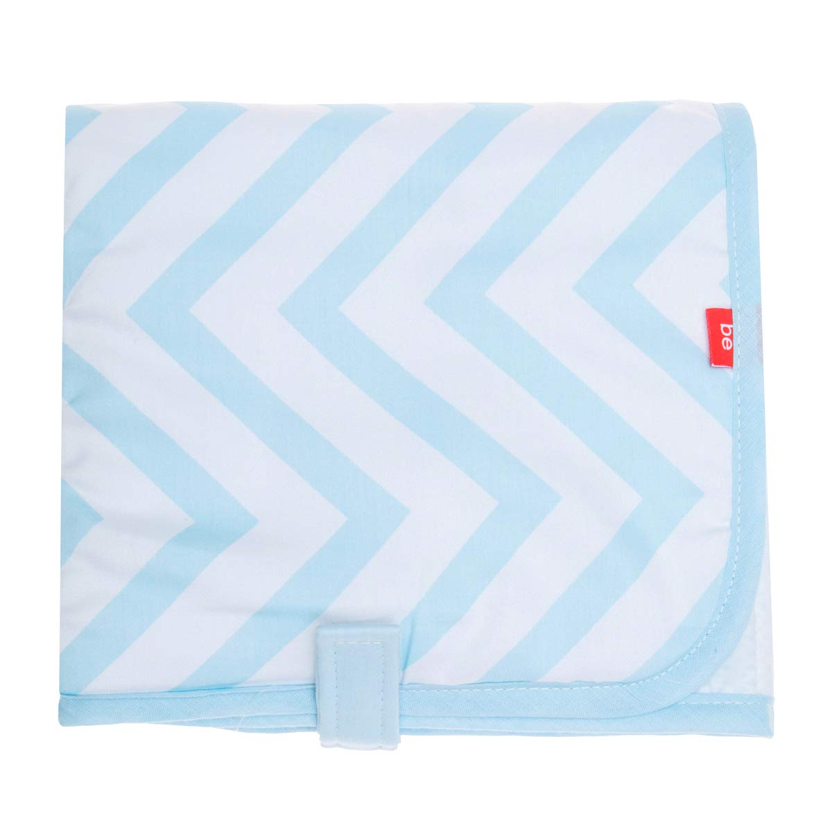 Nappy Changer 39X65 Cm Be Zigzag Blue