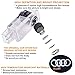 Audi car Accessories Door Logo Led Light Car Door Projector Lights Ghost Shadow Light Audi Puddle Emblem Welcome Lights Reflector For Audi A1 A3 A4 A5 A6 A7 A8 Q3 Q7 R8 TT Auto Accessories Part 4 PCSthumb 3