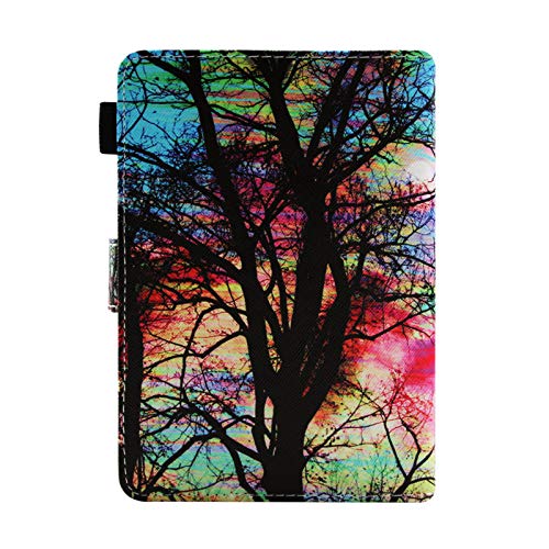 UUcovers Slimshell Case for All-New Kindle Paperwhite (10th Generation, 2018 Release) - Card &Cash Slots Cover with Auto Sleep/Wake for Amazon Kindle Paperwhite E-Reader, Sunset Forest