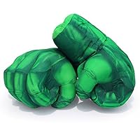 Aenmil Hulk Hands Kids Boxing Gloves Soft Plush Gloves Cosplay Costume Toy Fists for Birthday Christmas