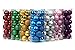 Sea Team 30ct Christmas Ball Ornaments Shatterproof Christmas Tree Baubles Decorations with Tied Strings for Holiday Wedding Party Decor, Glitters-free Easy to Clean, 1.97