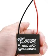 DollaTek 2Pcs CBB61 1.5uF 450V AC Air Conditioner Fan Motor Running Capacitor view 7