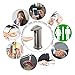 Soap dispenser, OPERNEE Automatic Touchless Stainless Steel Fingerprint Resistant IR Sensor Hand Free Auto Soap Dispenser Perfect for Kitchen and Bathroom (Stainless Steel)