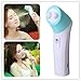 Nano Handy 2-in-1 Multi-Functional Facial Steamer, Flexible Vibrating Massager, Handy Mist Sprayer, Portable USB Rechargeable Face Beauty Instrument (White)