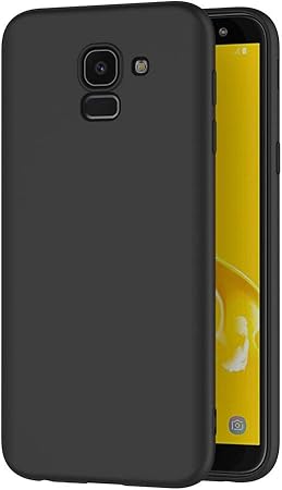 Aicek Funda Samsung Galaxy J6 2018 Negro Silicona Fundas Para Samsung Galaxy J6 Carcasa Galaxy J6 Negro Silicona Funda Case 5 6 Pulgadas Amazon Es Electronica