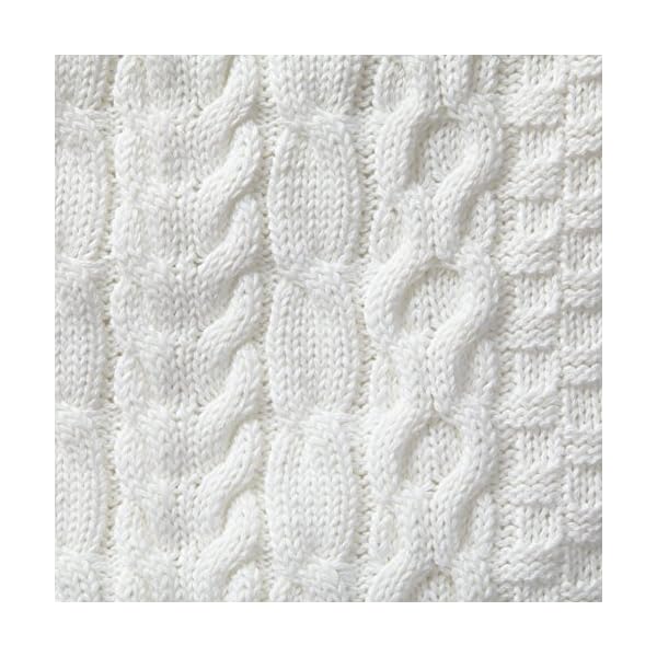 Hope & Henry Layette Baby Cable Knit Sweater Romper - Image 5