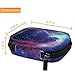 Fintie Carrying Case Compatible with HP Sprocket Photo Printer - Hard EVA Shockproof Storage Portable Travel Bag w/Inner Pocket, Removable Strap and Metal Hook (Galaxy)