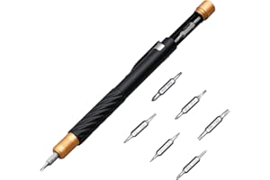 HengTianMei Eye Glasses Screwdriver Kit 12 in 1 Magnetic Screwdriver Set, Small Screw Driver Repair Tool Set for Eye Glasses Xbox, Computer, Phone, Macbook, Laptop, Game Console, Watch