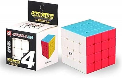 Johnnie Boy Cube 4X4 QIYI QIYUAN S high Speed Original Cube Best Stickerless Rubiks Rubix Rubic Cube Magic Speed Puzzle Cube Rubiks Revenge Master Cube Stress Reliever Premium Quality Puzzle Toy