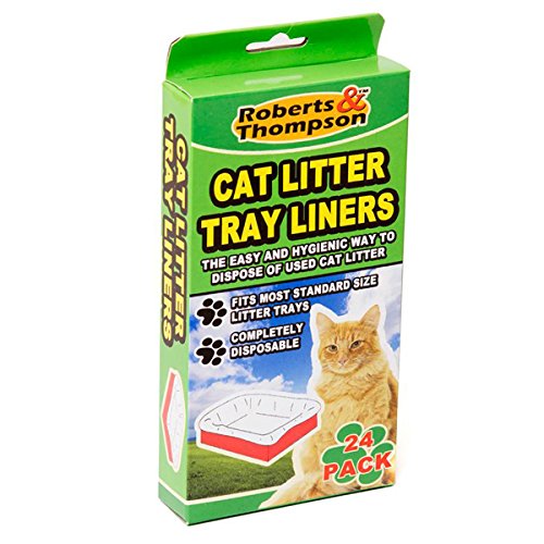 24 Cat Litter Tray Liners Amazon.co.uk Pet Supplies