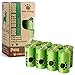 Pets N Bags Dog Waste Poop Bags Earth Friendly, Biodegradable, Refill Rolls (8 Rolls / 120)