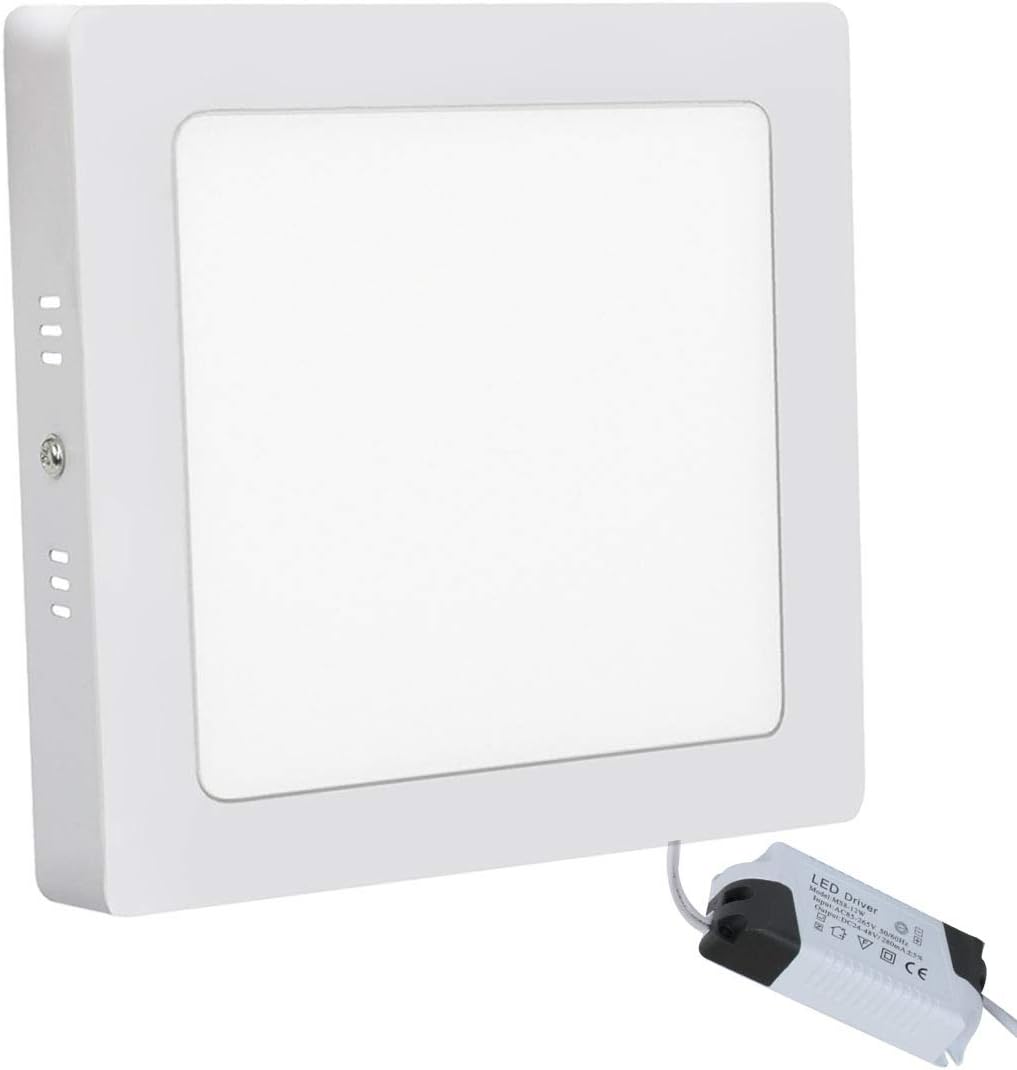 LED Ceiling Panel Down Light Square Lamp for Bath Living Room Bathroom Kitchen Corridor Conference Room Office Light Weight Energy Saving XYD® 18W 3000K Warm White