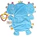 TOLOLO Cartoon Animals Plush Toys Baby Sleeping Toys Newborn Children to Appease Towel Cloth Can Bite (Elephant)