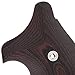VZ Grips Smith & Wesson J-Frame 320 Gun Grip, Concealed Carry and Everyday, Superior Comfort, Superior Control, Made in The USA, Black Cherry, 2 Panels