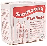 Sandtastik Sparkling White Play Sand, 25 Pounds - 25.-LB-BOX-REG