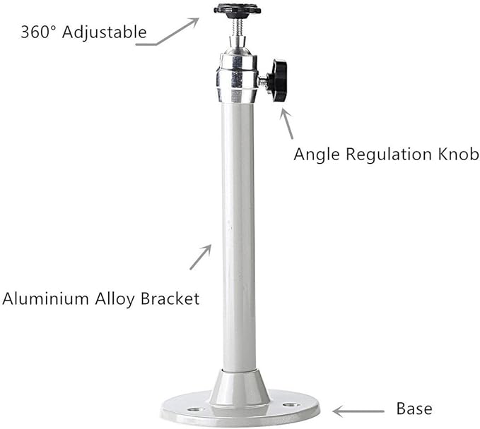 Soporte de aluminio universal Zice para proyector, para techo o ...