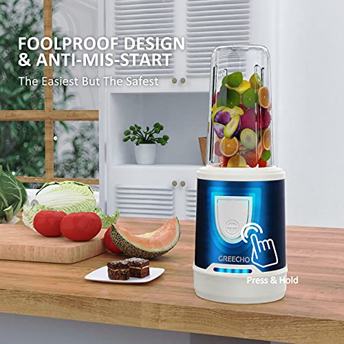 GREECHO Cordless Blender And Food Processor Combo, 3in1 Food Chopper