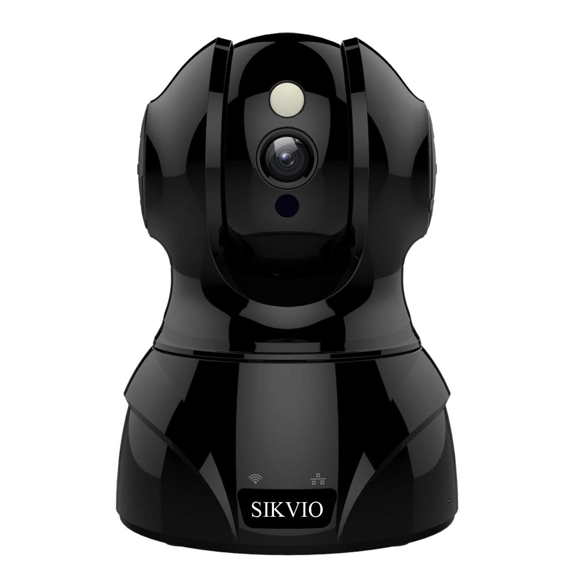 Sikvio Wifi Home Security Surveillance Ip Camera Hd 1536p1080p With Sound Motion Detection Motion Tracker Two Way Audio Night Vision Work With