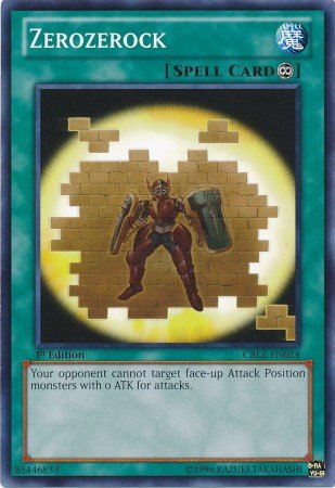 Yu-Gi-Oh! - Zerozerock (CBLZ-EN054) - Cosmo Blazer - 1st Edition - Common