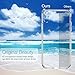 LOHASIC Only for iPhone X Case (2017), Clear Crystal Slim Thin Protective Hybrid Transparent Hard Scratch Resistant Back Cover Soft Bumper Shockproof Cases Compatible with iPhone X 10 -Clear