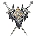 Dragon Crest Armored Dragon Wall Crest Castle Theme Decoration Gift