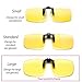Cyxus Blue Light Filter (Clip On) Computer Glasses, UV Blocking Anti Eye Strain Unisex Reading Eyewear (large size)