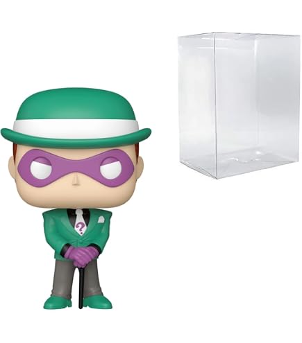 Funko POP! Vinylfigur: Batman 66 – The Riddler W/ Chase, Ca. 9 Cm, Sammlerstück Aus Der Retro-Serie