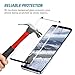 Samsung Galaxy S9 Glass Screen Protector, JUZIHAO Full Coverage/Premium Tempered Glass/Scratch Resistant/HD Clear 3D/Anti-Bubble Screen Film for Samsung Galaxy S9(2 Pack)