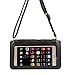 KISS GOLD(TM) Artificial Leather Touch Screen Women Purse Wallet Pouch Wristlet for Iphone 8, 8 Plus, 7 Plus, 7, 6S Plus, 6S, 6(black)