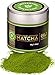 Matcha Ceremonial Grade - Macha Powder Green Tea Organic - Original Japanese 1st Harvest - Gently Dried - Exceptional Taste - Dual Certified - 200 Years History by GREENHOUSE SUPERFOODS [35g/1.23oz]