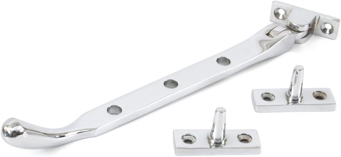 From The Anvil Polished Chrome 12 Inch Peardrop Stay, Polished Chrome Plate, 325mm - Image 3