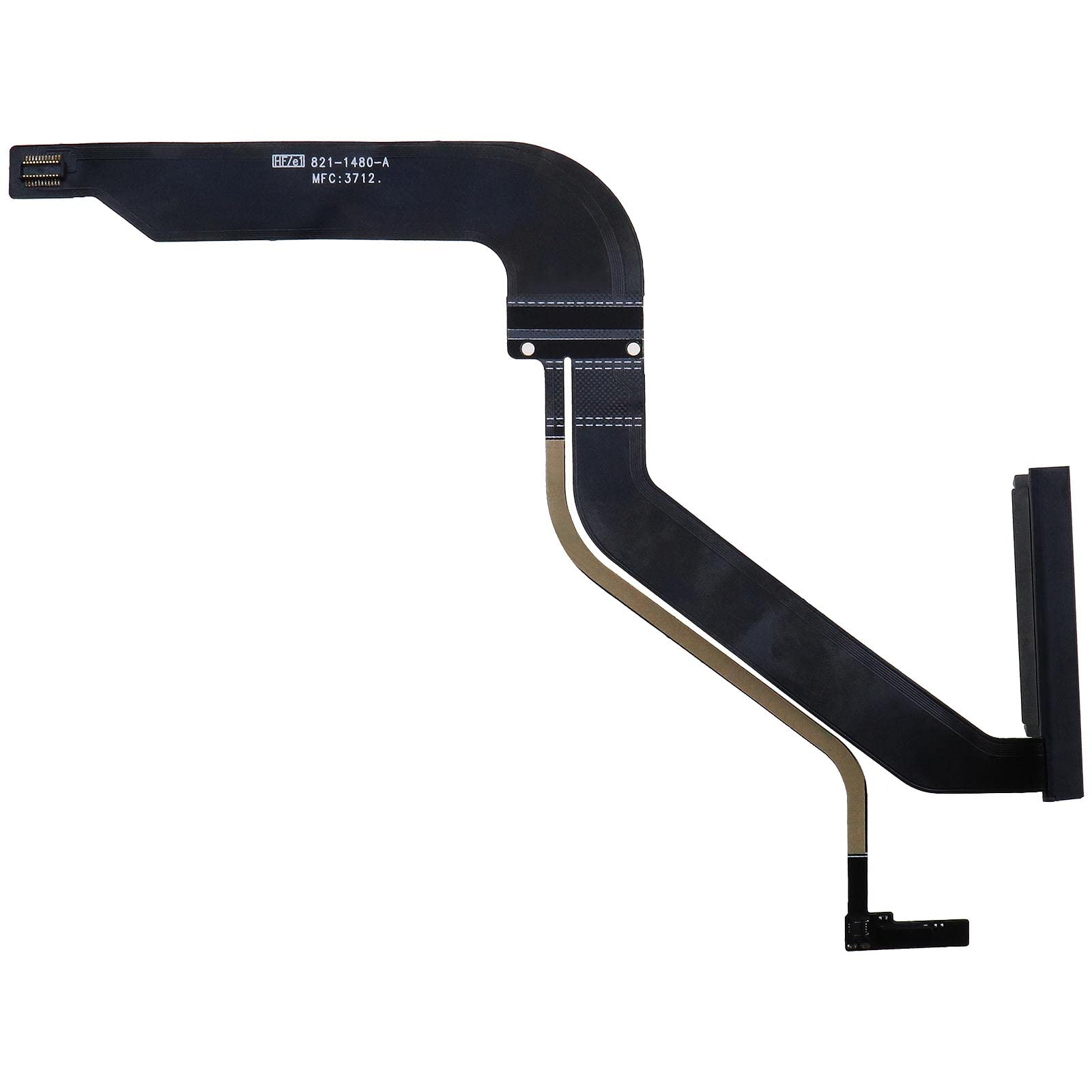 eMagTech Replacement HDD Hard Drive Flex Cable 821-1480-A Compatible with Macbook Pro Unibody 13.3‘’ A1278 Year 2012 Only