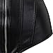 Kranchungel Women's Punk Rock Faux Leather Corset Retro Goth Waist Cincher Basque Bustier