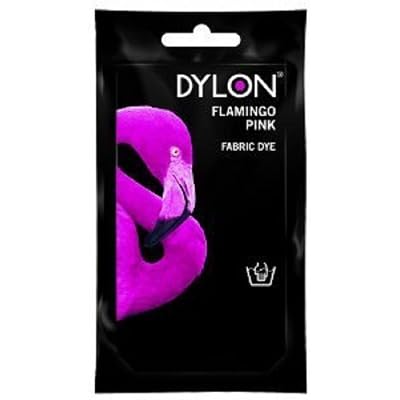 DYLON HAND DYE 50g – Flamingo Pink, Zum Handfärben Von Stoffen (Socken, Shorts, Feinwäsche)